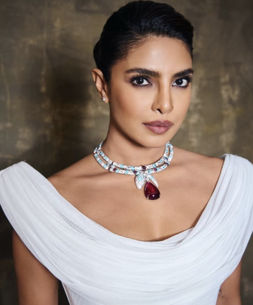 Priyanka chopra in bulgari ruby necklace | Manglam Gems serves as Europe’s leading gemstone supplier and exporter, providing luxury jewelry houses, fine jewelry ateliers, and private collectors worldwide with rare, unheated Burmese and Mozambique rubies. We specialize in investment-grade, certified natural "pigeon's blood" rubies offered as both precision-calibrated wholesale parcels and exceptional single center stones, backed by rigorous international laboratory certification and secure international delivery |